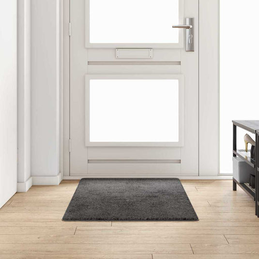 Vidaxl tapijt loper grijs 80 x 150 cm 100% polypropylene tuft