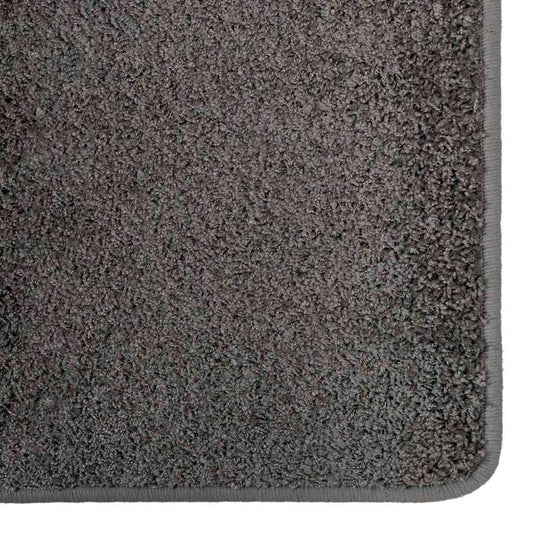 Vidaxl tapijt loper grijs 80 x 300 cm 100% polypropylene tuft