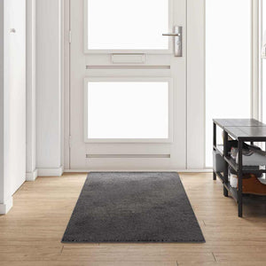 Vidaxl tapijt loper grijs 80 x 300 cm 100% polypropylene tuft