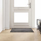 Vidaxl tapijt loper grijs 100 x 100 cm 100% polypropylene tuft