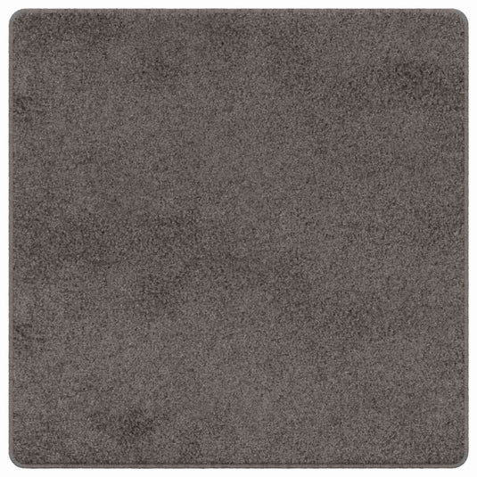 Vidaxl tapijt loper grijs 100 x 100 cm 100% polypropylene tuft