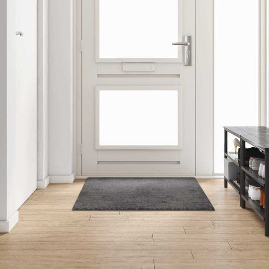 Vidaxl tapijt loper grijs 100 x 150 cm 100% polypropylene tuft