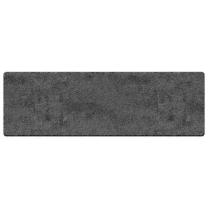 Vidaxl tapijt loper grijs 100 x 250 cm 100% polypropylene tuft