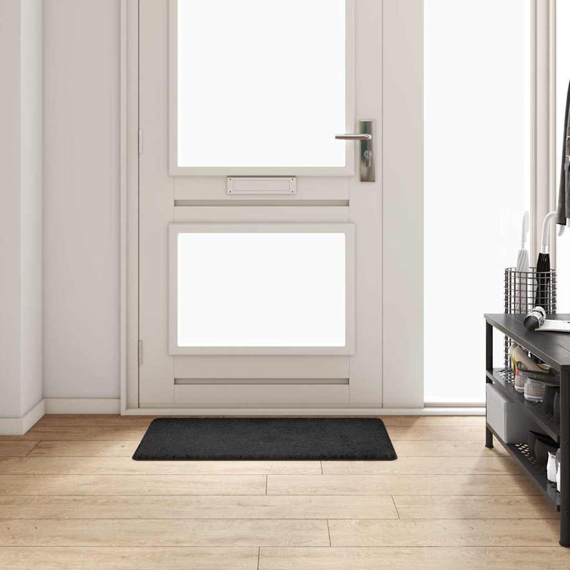Afbeelding laden in galerijviewer, Vidaxl tapijt loper zwart 50 x 100 cm 100% polypropylene tuft
