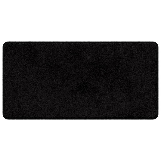 Vidaxl tapijt loper zwart 50 x 100 cm 100% polypropylene tuft