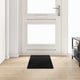 Vidaxl tapijt loper zwart 50 x 150 cm 100% polypropylene tuft