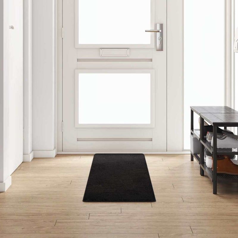 Afbeelding laden in galerijviewer, Vidaxl tapijt loper zwart 50 x 250 cm 100% polypropylene tuft
