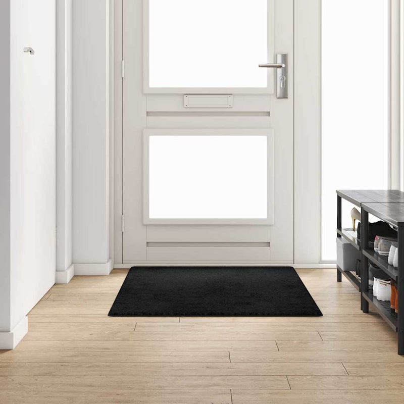 Afbeelding laden in galerijviewer, Vidaxl tapijt loper zwart 100 x 150 cm 100% polypropylene tuft
