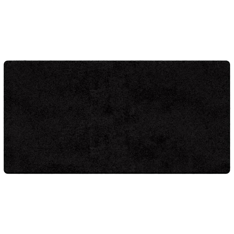 Afbeelding laden in galerijviewer, Vidaxl tapijt loper zwart 100 x 200 cm 100% polypropylene tuft

