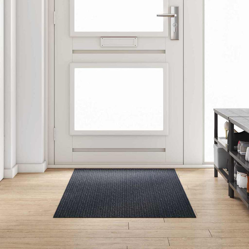 Afbeelding laden in galerijviewer, Vidaxl tapijt loper antraciet 80 x 200 cm stof
