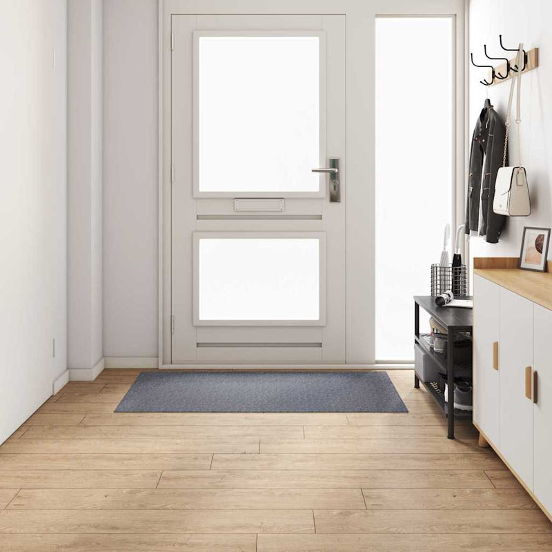 Afbeelding laden in galerijviewer, Vidaxl tapijt loper lichtgrijs 80 x 150 cm stof
