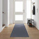 Vidaxl tapijt loper lichtgrijs 80 x 500 cm stof
