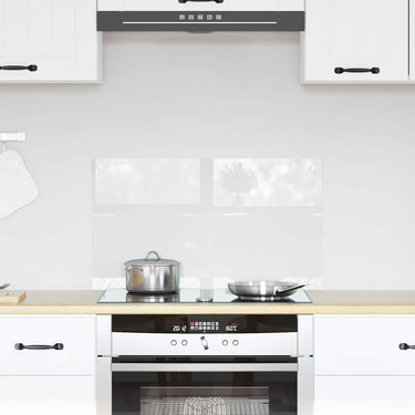 Vidaxl keuken achterwand doorzichtig 70 x 40 cm gehard glas