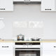 Vidaxl keuken achterwand doorzichtig 70 x 40 cm gehard glas