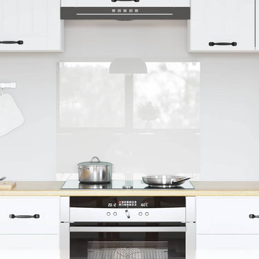 Vidaxl keuken achterwand doorzichtig 70 x 60 cm gehard glas
