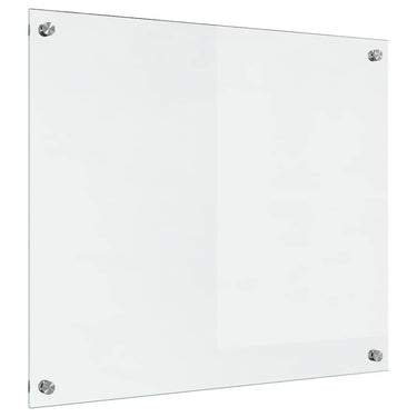 Vidaxl keuken achterwand doorzichtig 70 x 60 cm gehard glas