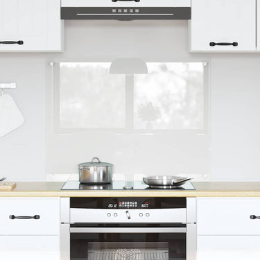 Vidaxl keuken achterwand doorzichtig 80 x 60 cm gehard glas