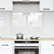 Vidaxl keuken achterwand doorzichtig 80 x 60 cm gehard glas
