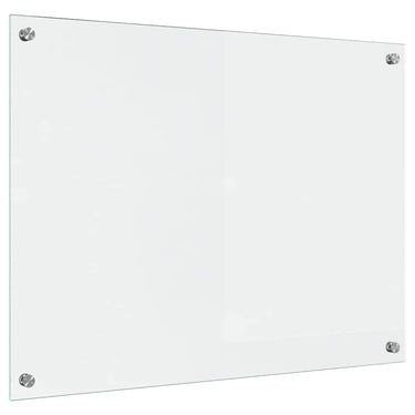 Vidaxl keuken achterwand doorzichtig 80 x 60 cm gehard glas