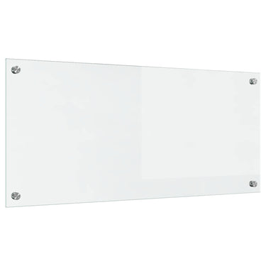 Vidaxl keuken achterwand doorzichtig 90 x 40 cm gehard glas
