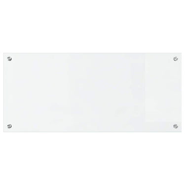 Vidaxl keuken achterwand doorzichtig 90 x 40 cm gehard glas