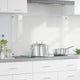 Vidaxl keuken achterwand doorzichtig 100 x 60 cm gehard glas