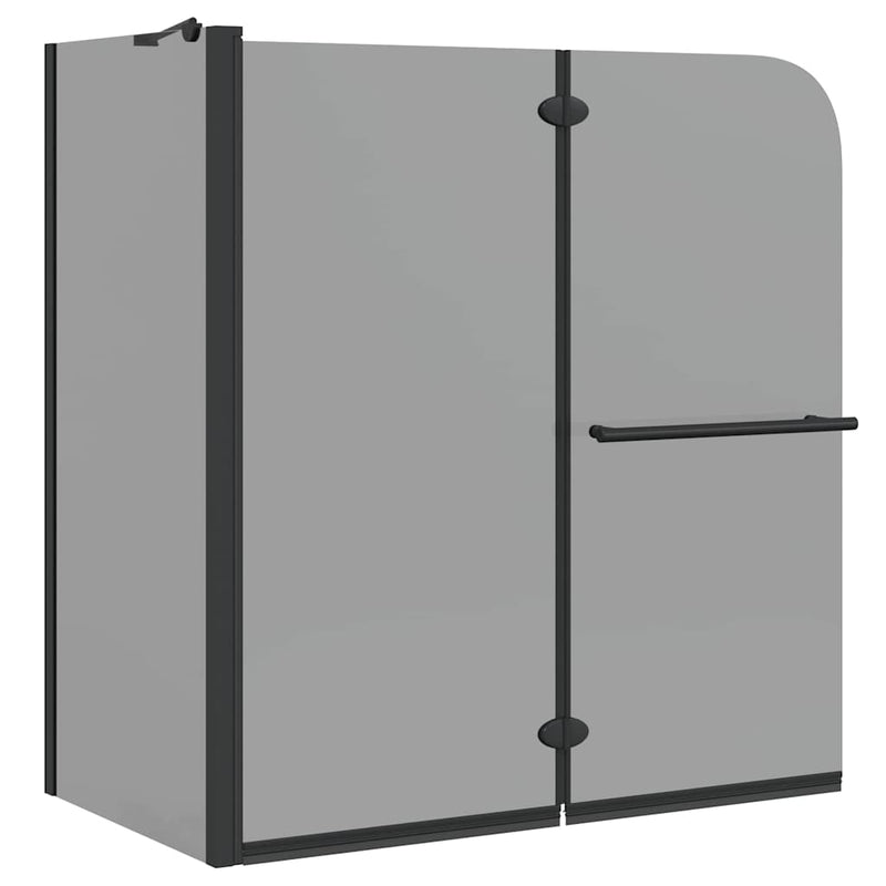 Afbeelding laden in galerijviewer, Vidaxl bi-vouw douche omheining donker transparant 120 x 67 x 129 cm
