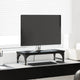 Vidaxl monitor stand zwart eiken 55 x 23 x 14 cm bewerkt hout