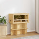 Vidaxl terrarium bruin 80 x 40 x 40 cm osb