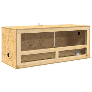 Vidaxl terrarium bruin 100 x 40 x 40 cm osb