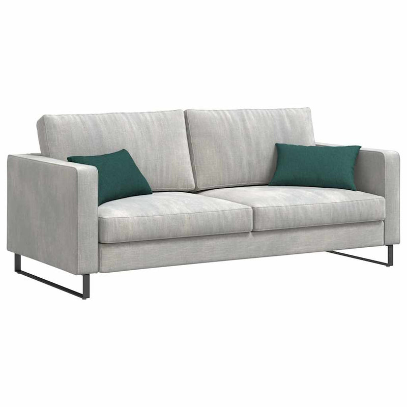Afbeelding laden in galerijviewer, Vidaxl sofa kussens 2 pcs donkergroen 50 x 30 cm stof
