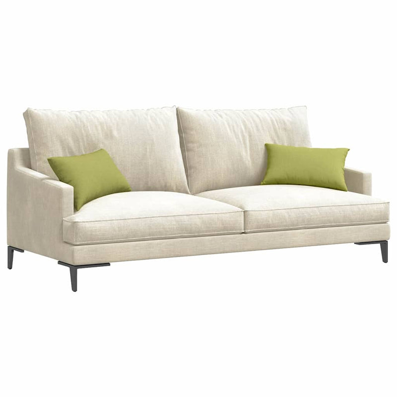 Afbeelding laden in galerijviewer, Vidaxl sofa kussens 2 pcs lichtgroen 50 x 30 cm stof
