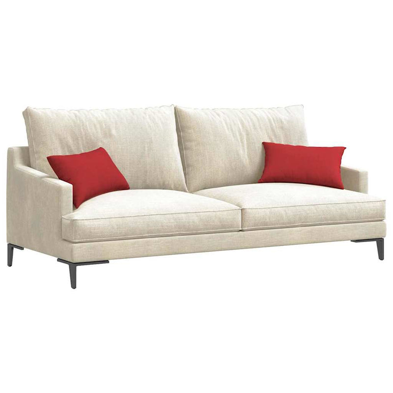 Afbeelding laden in galerijviewer, Vidaxl sofa kussens 2 st stof rood 50 x 30 cm
