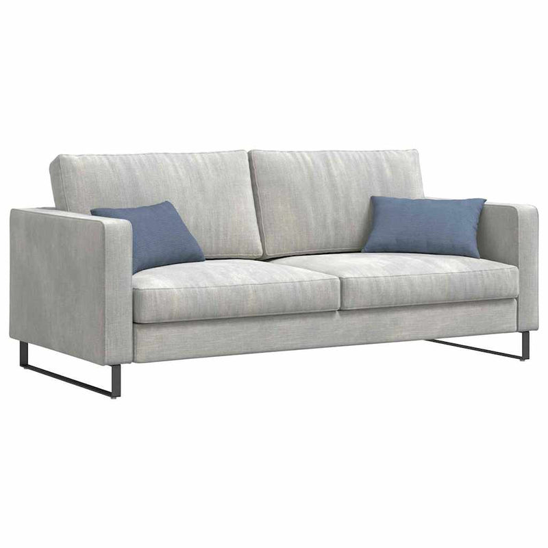 Afbeelding laden in galerijviewer, Vidaxl sofa kussens 2 stuks blauw 50 x 30 cm cordstof
