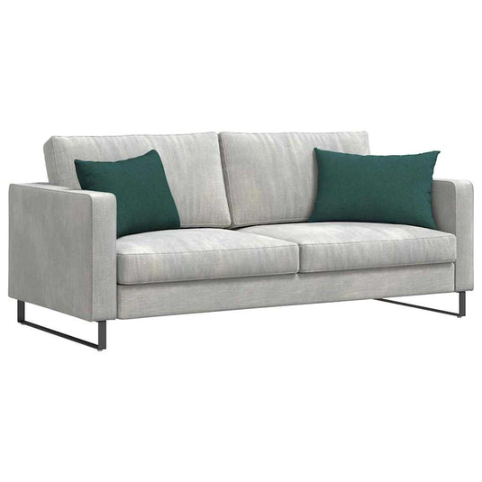 Vidaxl sofa kussens 2 pcs donkergroen 60 x 40 cm stof