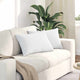 Vidaxl sofa kussens 2 pcs wit 60 x 40 cm stof