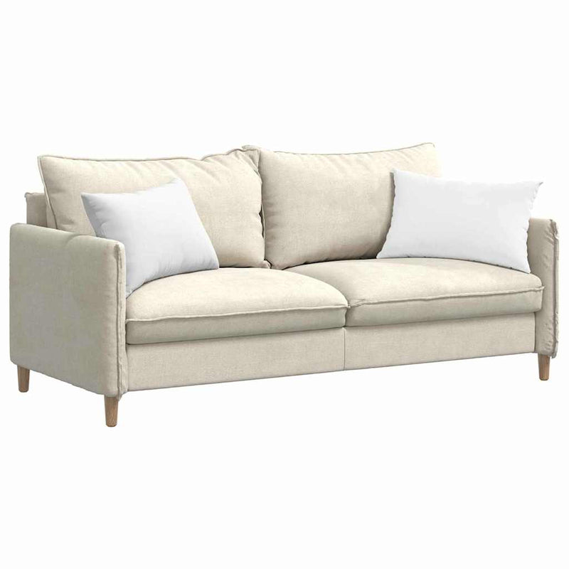 Afbeelding laden in galerijviewer, Vidaxl sofa kussens 2 pcs wit 60 x 40 cm stof
