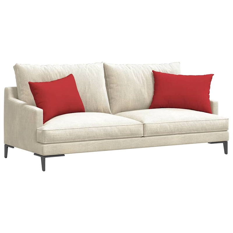 Afbeelding laden in galerijviewer, Vidaxl sofa kussens 2 pcs rood 60 x 40 cm stof
