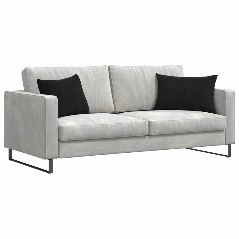 Afbeelding laden in galerijviewer, Vidaxl sofa kussens 2 stuks zwart 60 x 40 cm cordstof
