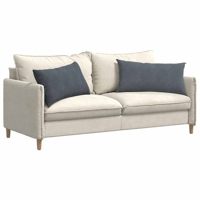 Afbeelding laden in galerijviewer, Vidaxl sofa kussens 2 stuks donkergrijs 80 x 40 cm cordstof

