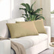 Vidaxl sofa kussens 2 stuks grijs groen 80 x 40 cm cordstof