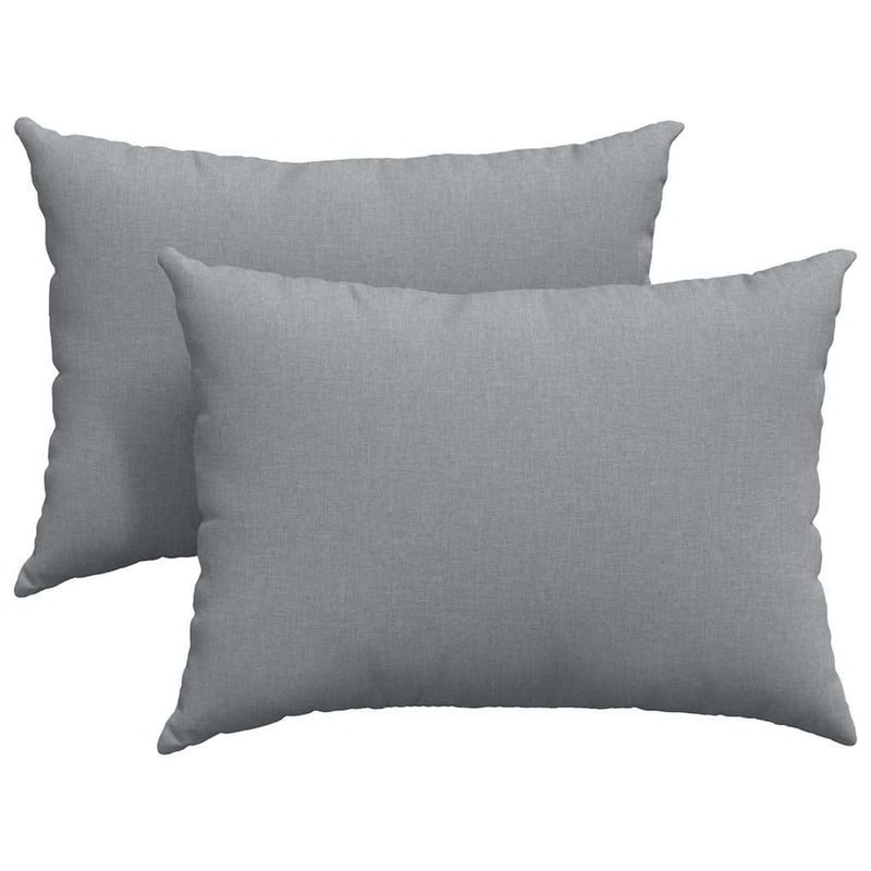 Afbeelding laden in galerijviewer, Vidaxl sofa kussens 2 pcs lichtgrijs 70 x 50 cm stof
