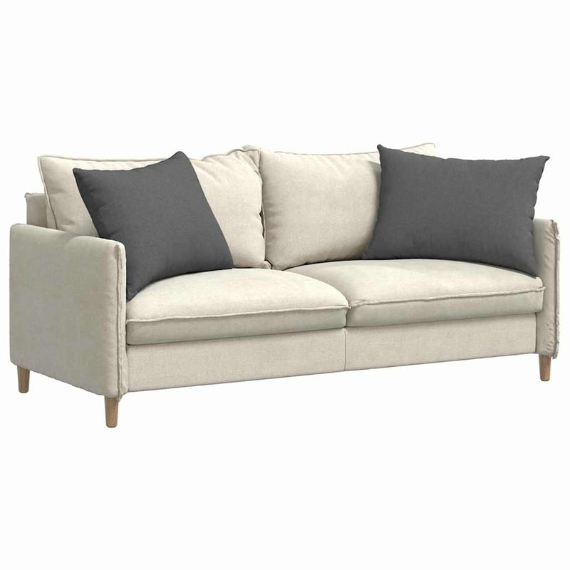 Afbeelding laden in galerijviewer, Vidaxl sofa kussens 2 pcs donkergrijs 70 x 50 cm stof
