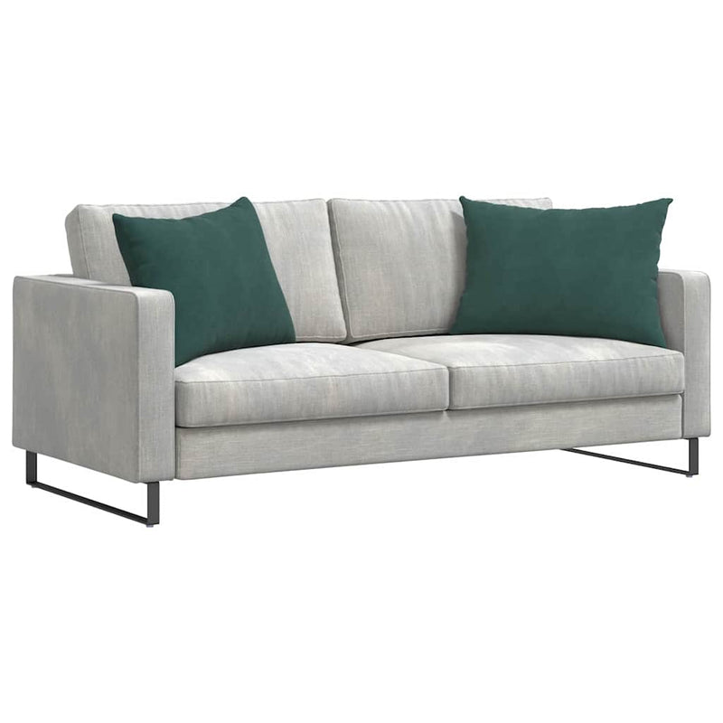 Afbeelding laden in galerijviewer, Vidaxl sofa kussens 2 stuks donkergroen 70 x 50 cm cordstof
