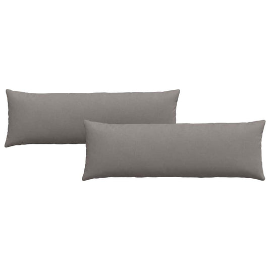 Vidaxl sofa kussens 2 pcs taupe 120 x 40 cm stof