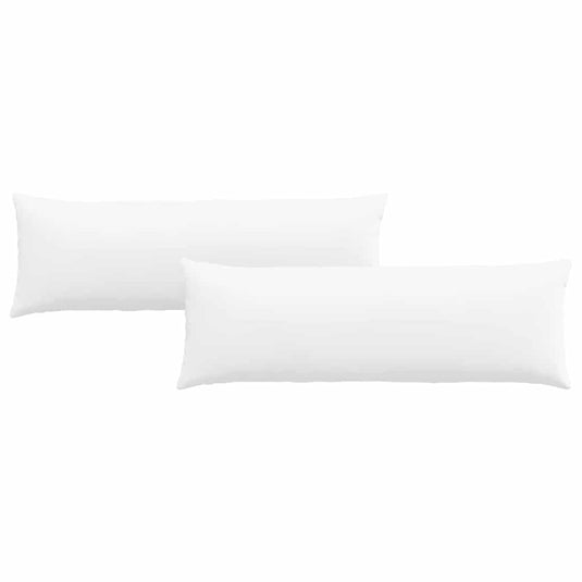 Vidaxl sofa kussens 2 pcs wit 120 x 40 cm stof