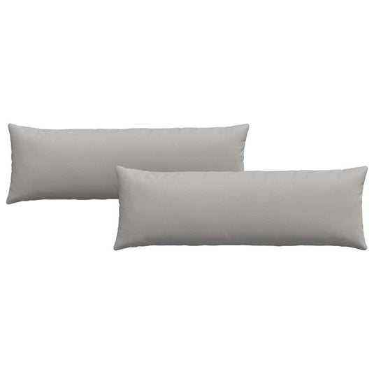 Vidaxl sofa kussens 2 pcs wolkengrijs 120 x 40 cm stof