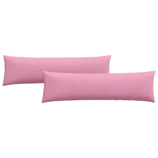 Vidaxl sofa kussens 2 pcs roze 145 x 40 cm stof