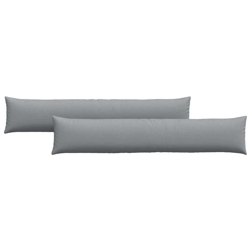 Afbeelding laden in galerijviewer, Vidaxl sofa kussens 2 pcs lichtgrijs 200 x 40 cm stof
