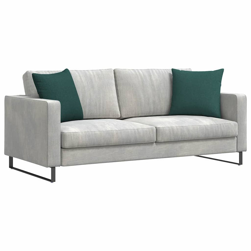 Afbeelding laden in galerijviewer, Vidaxl sofa kussens 2 st stof donkergroen 45 x 45 cm
